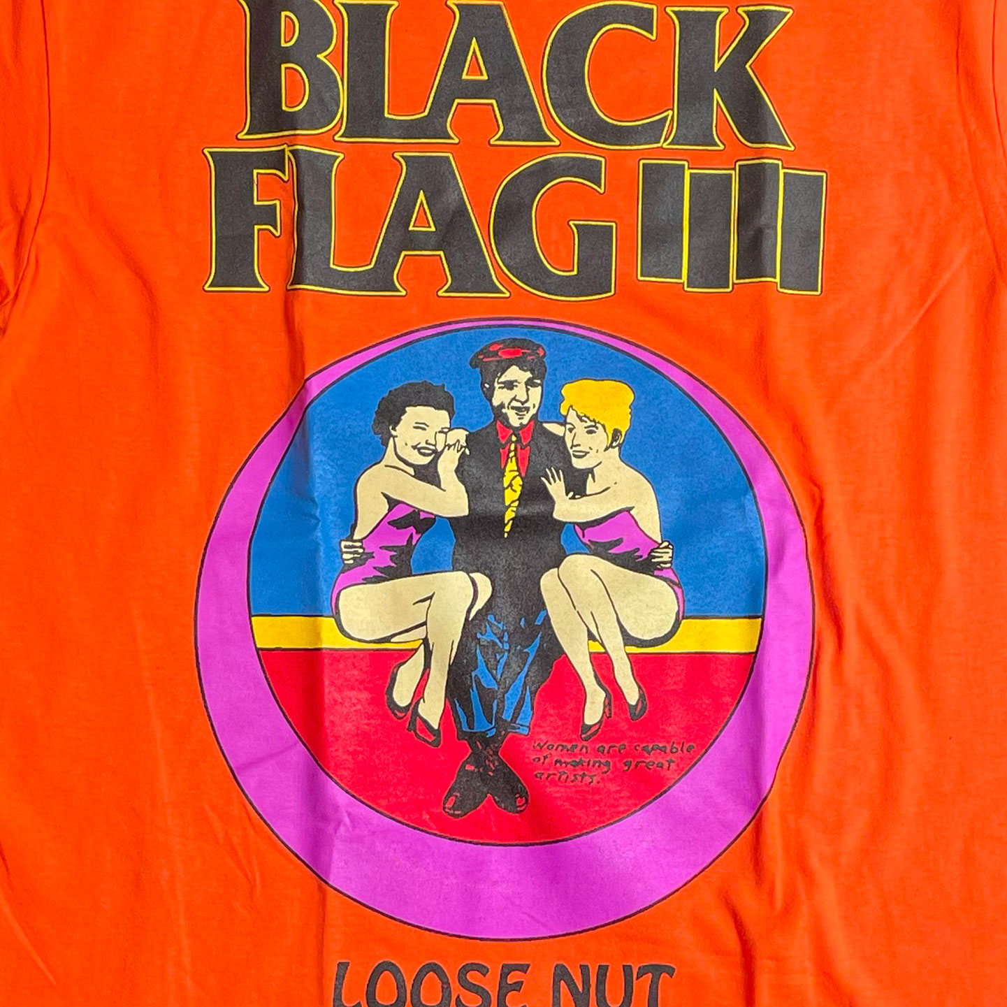 BLACK FLAG Tシャツ LOOSE NUT