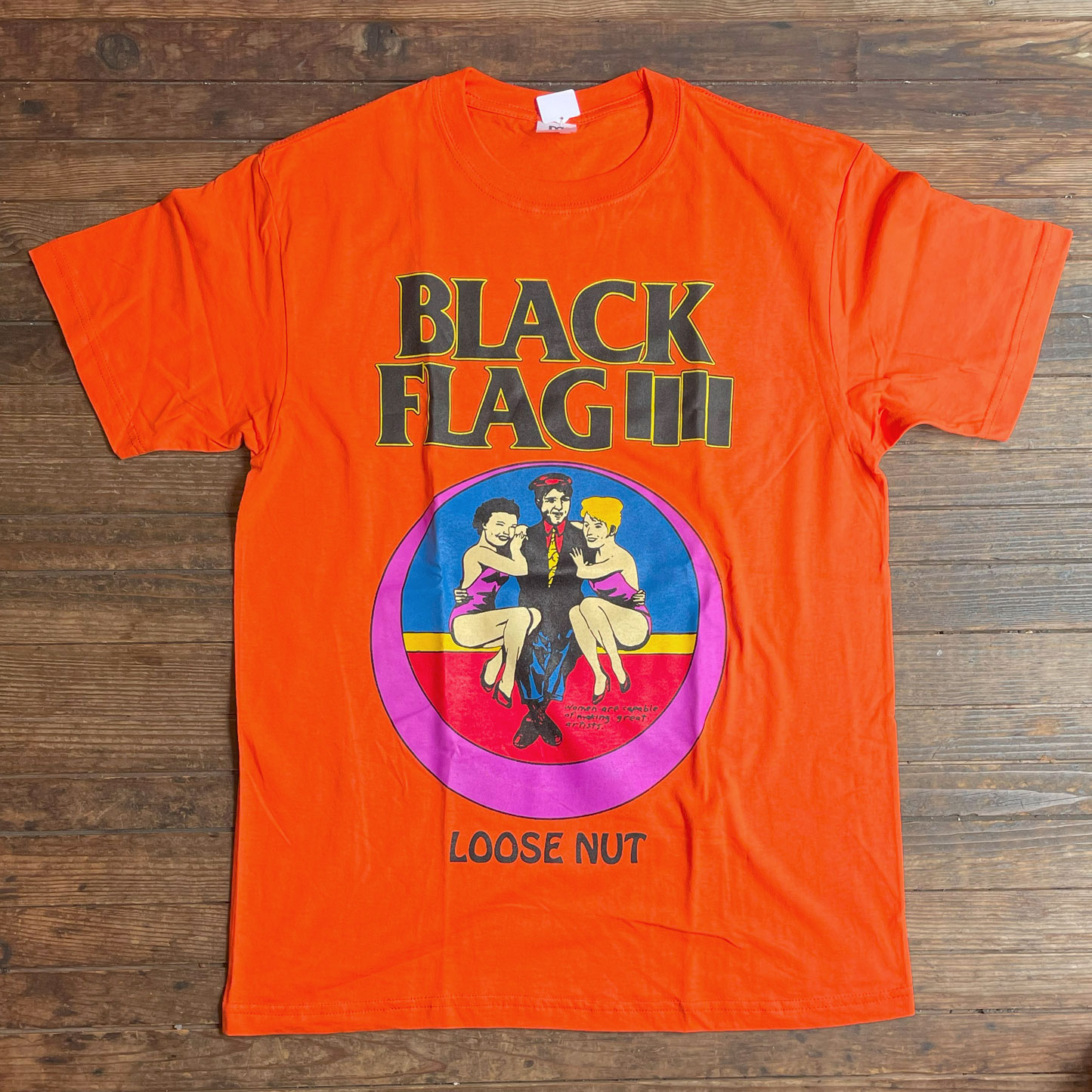 BLACK FLAG Tシャツ LOOSE NUT