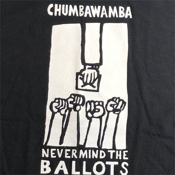 CHUMBAWAMBA Tシャツ NEVER MIND THE BALLOTS