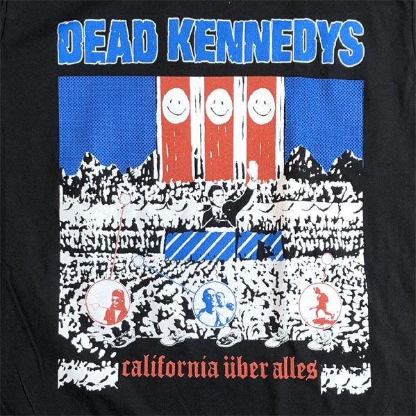 DEAD KENNEDYS Tシャツ CALIFORNIA UBERALLES オフィシャル！