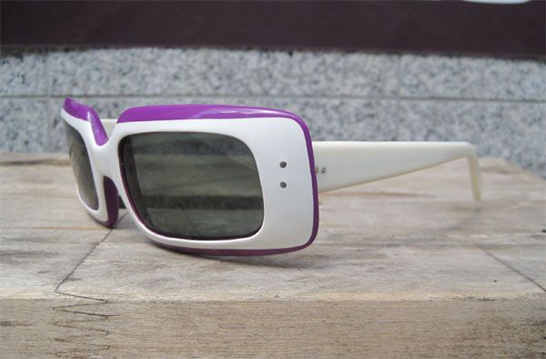ITALY MADE VINTAGE  SUNGLASS SQUARE2