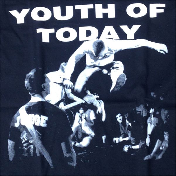 YOUTH OF TODAY Tシャツ LIVE PHOTO