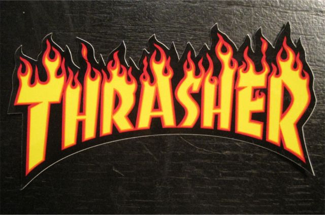 THRASHER ステッカー ロゴ