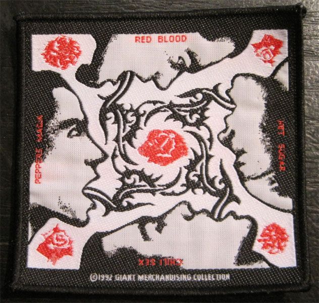 RED HOT CHILI PEPPERS VINTAGE 刺繍ワッペン　BLOOD SUGAR SEX MAGIC