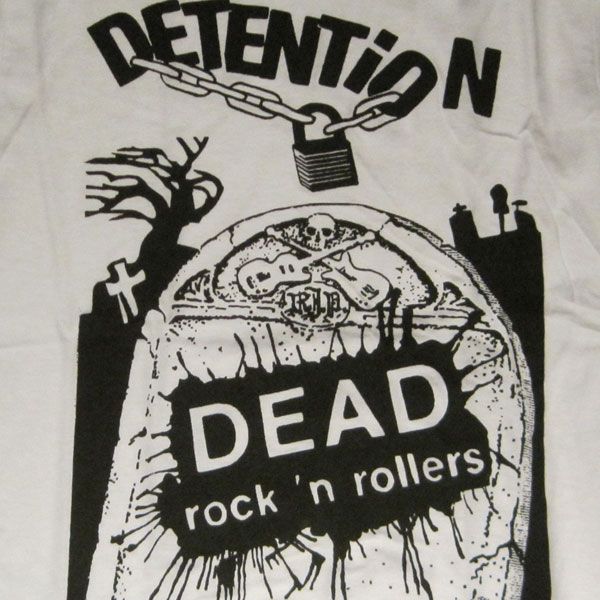 DETENTION Tシャツ dead rock n rollers