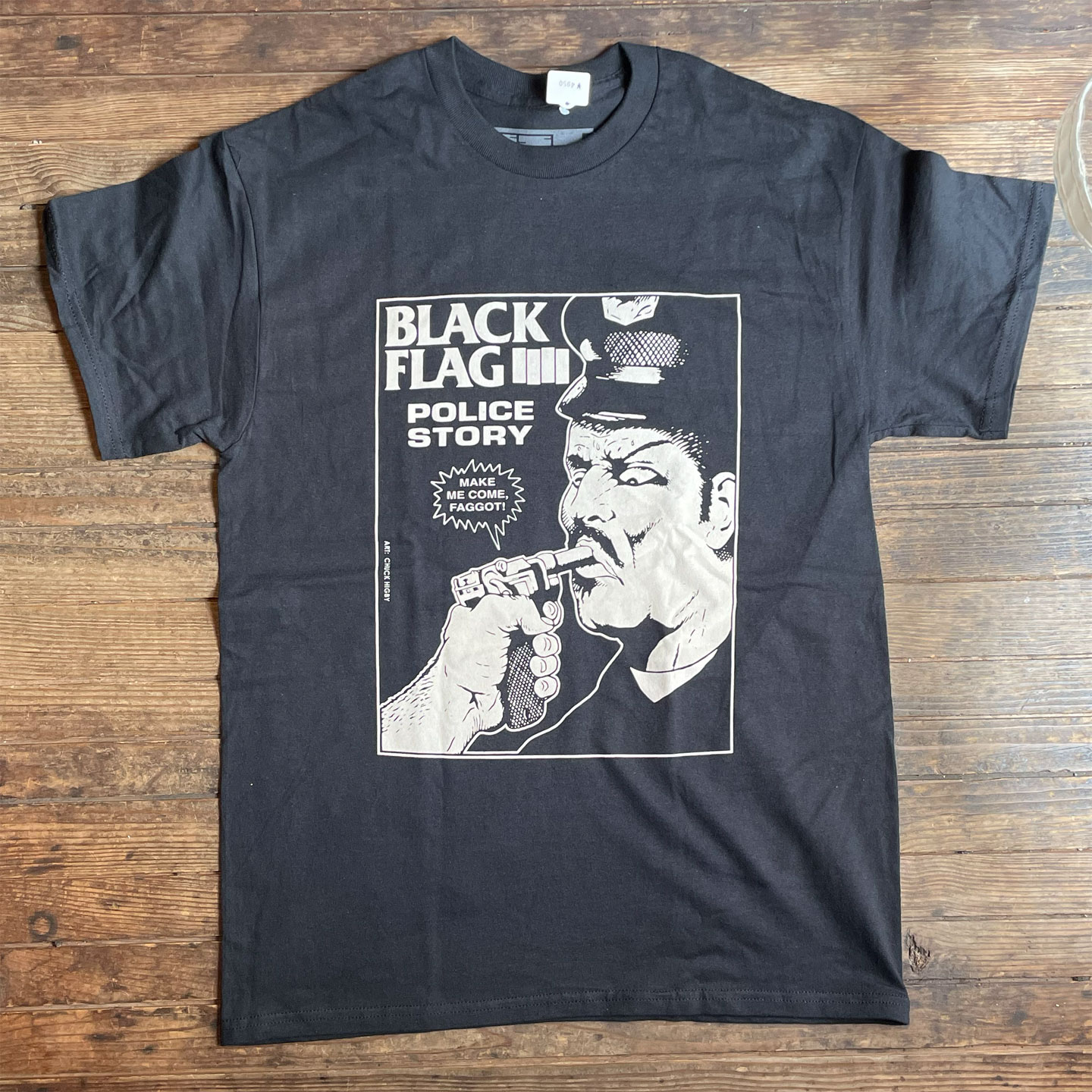 BLACK FLAG Tシャツ POLICE STORY Ltd!!!!