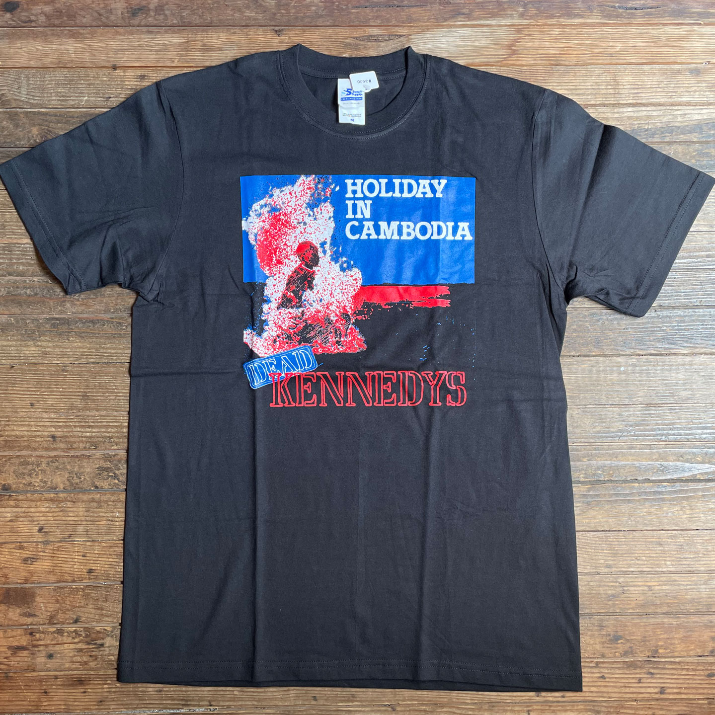 DEAD KENNEDYS Tシャツ HOLIDAY IN CAMBODIA BLACK