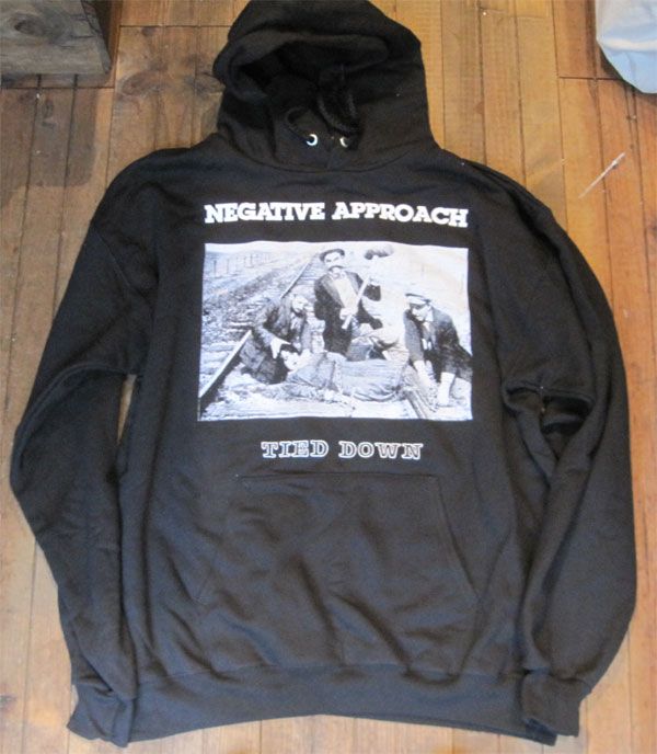 NEGATIVE APPROACH パーカー TIED DOWN