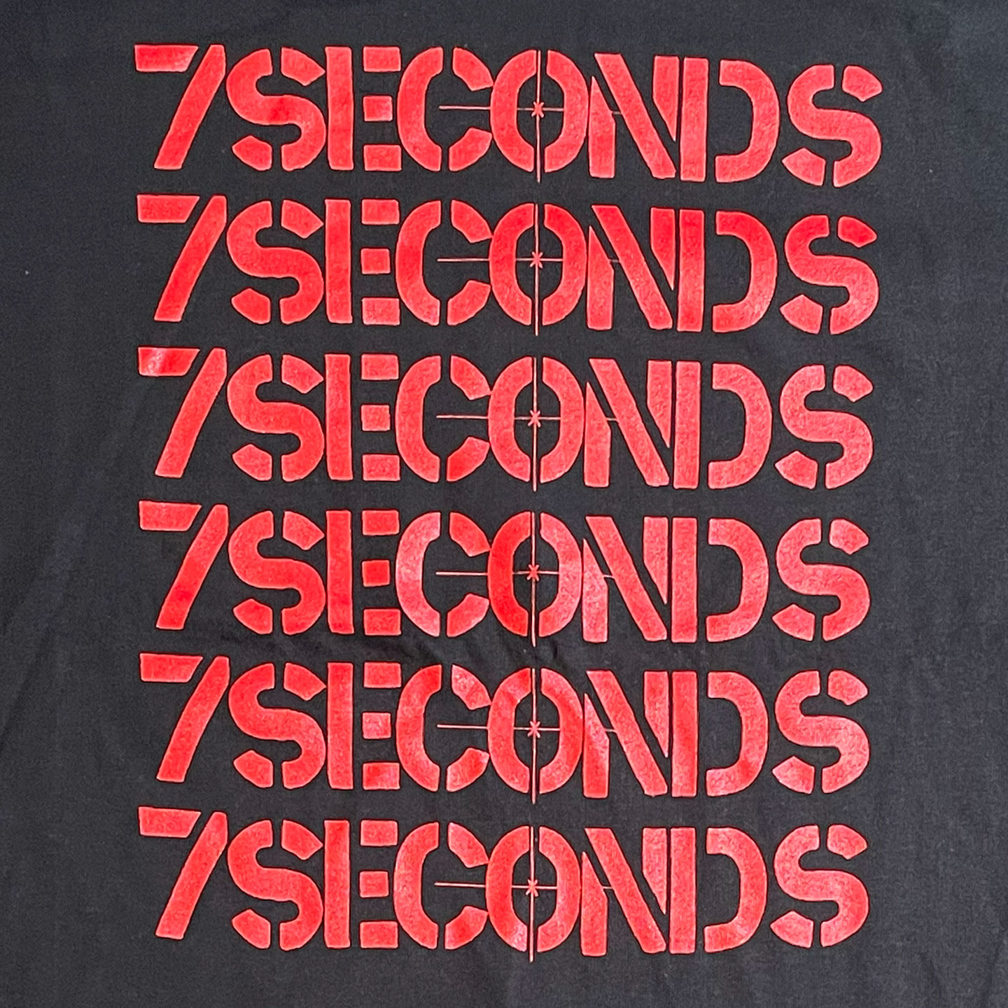 7SECONDS Tシャツ LOGO LOGO LOGO オフィシャル！！