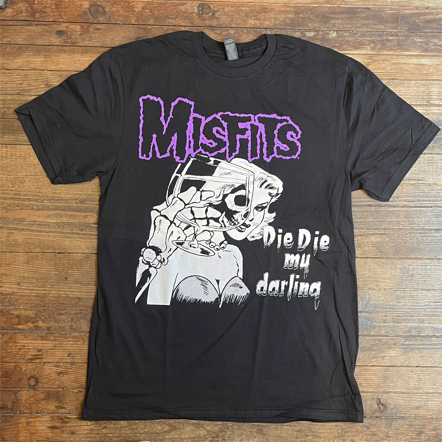 返品送料無料 トップス misfits misfits Tシャツ XL T トップス