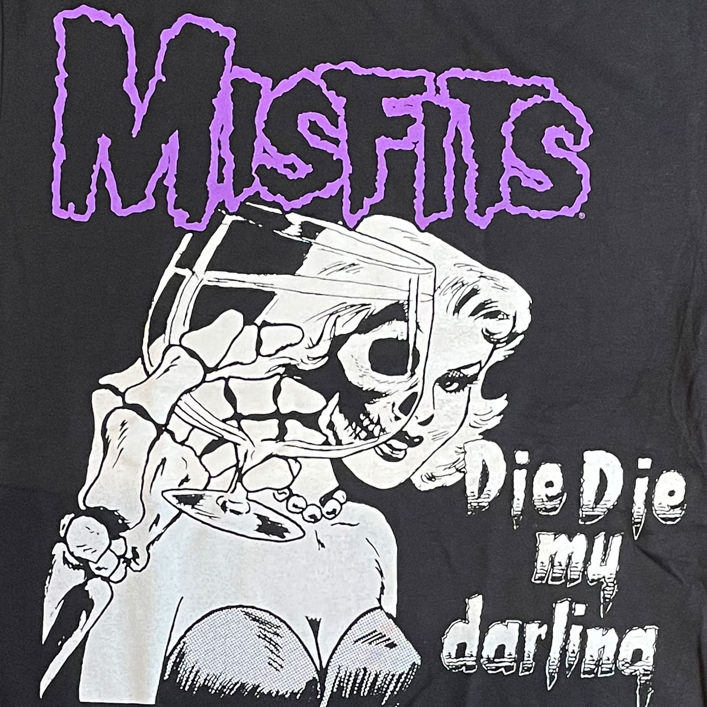 MISFITS Tシャツ DIE DIE MY DARLING