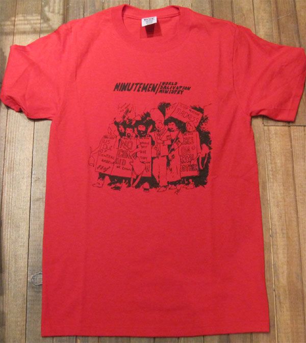 MINUTEMEN Tシャツ Tour 1985