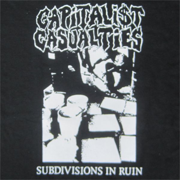 CAPITALIST CASUALTIES Tシャツ Subdivisions in Ruin