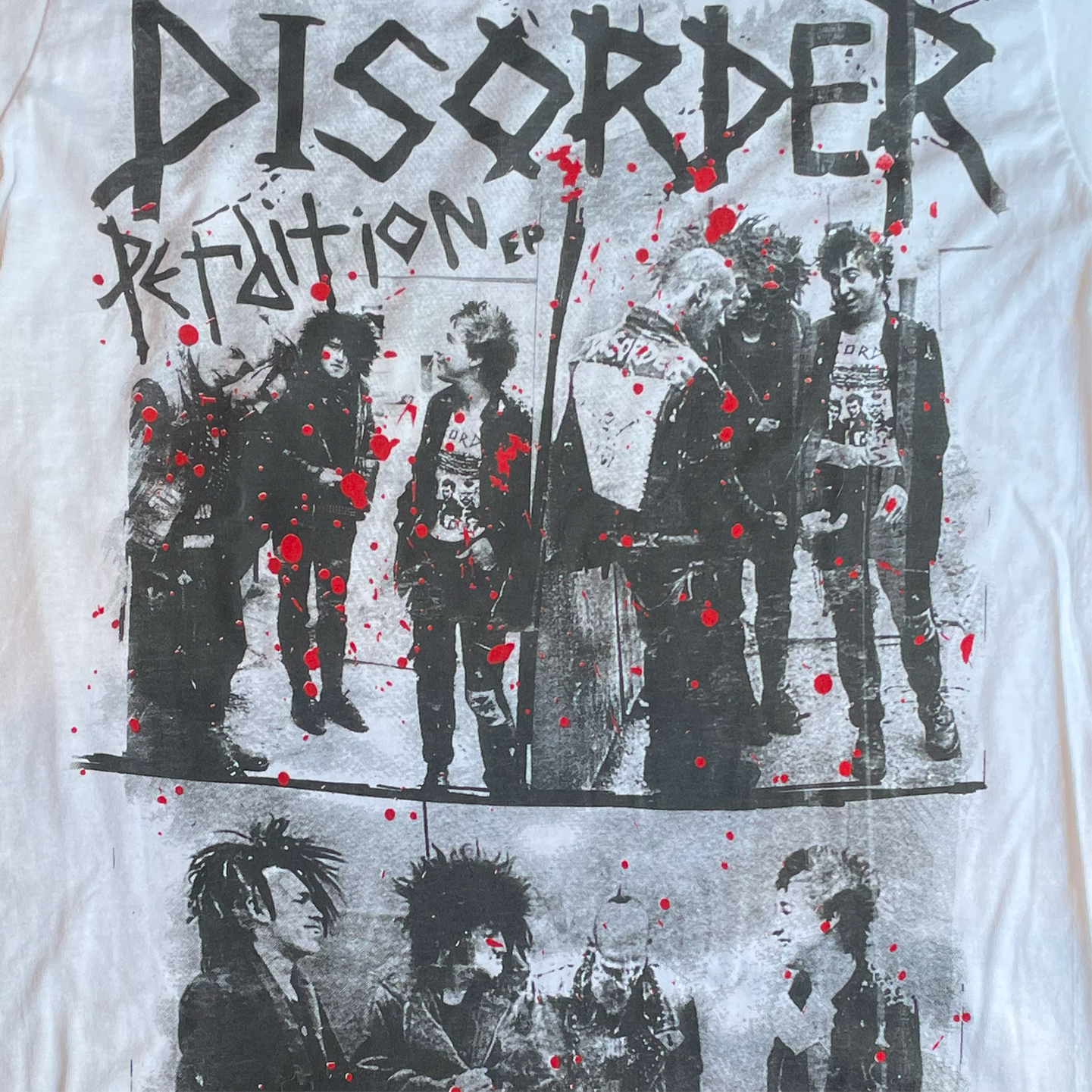 DISORDER Tシャツ BIG PRINT