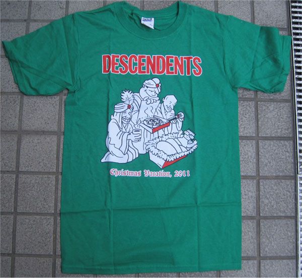 DESCENDENTS Tシャツ CHRISTMAS VACATION 2011