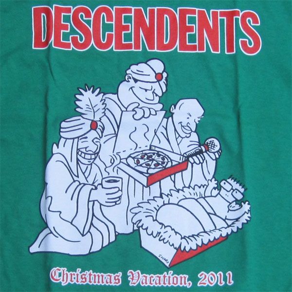 DESCENDENTS Tシャツ CHRISTMAS VACATION 2011