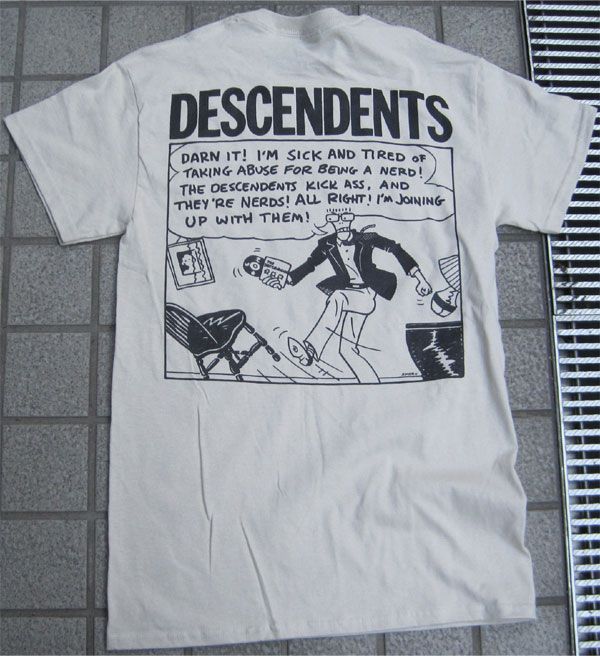 DESCENDENTS TシャツTWO SIDE PRINT