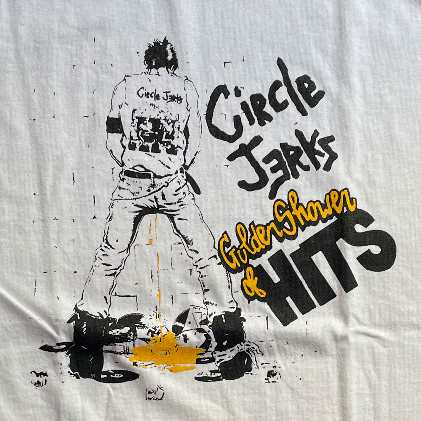 CIRCLE JERKS Tシャツ GOLDEN SHOWER OF HITS