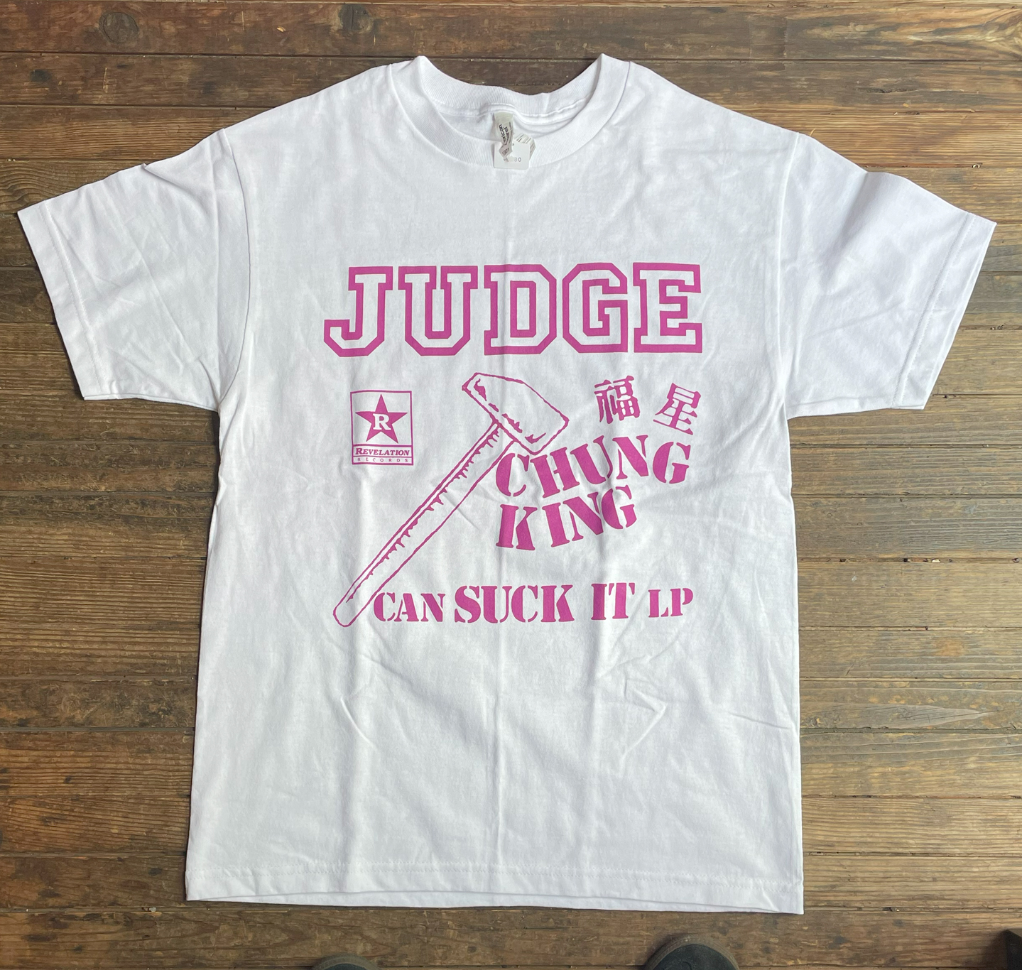 JUDGE Tシャツ CHUNG KING WHITE オフィシャル！