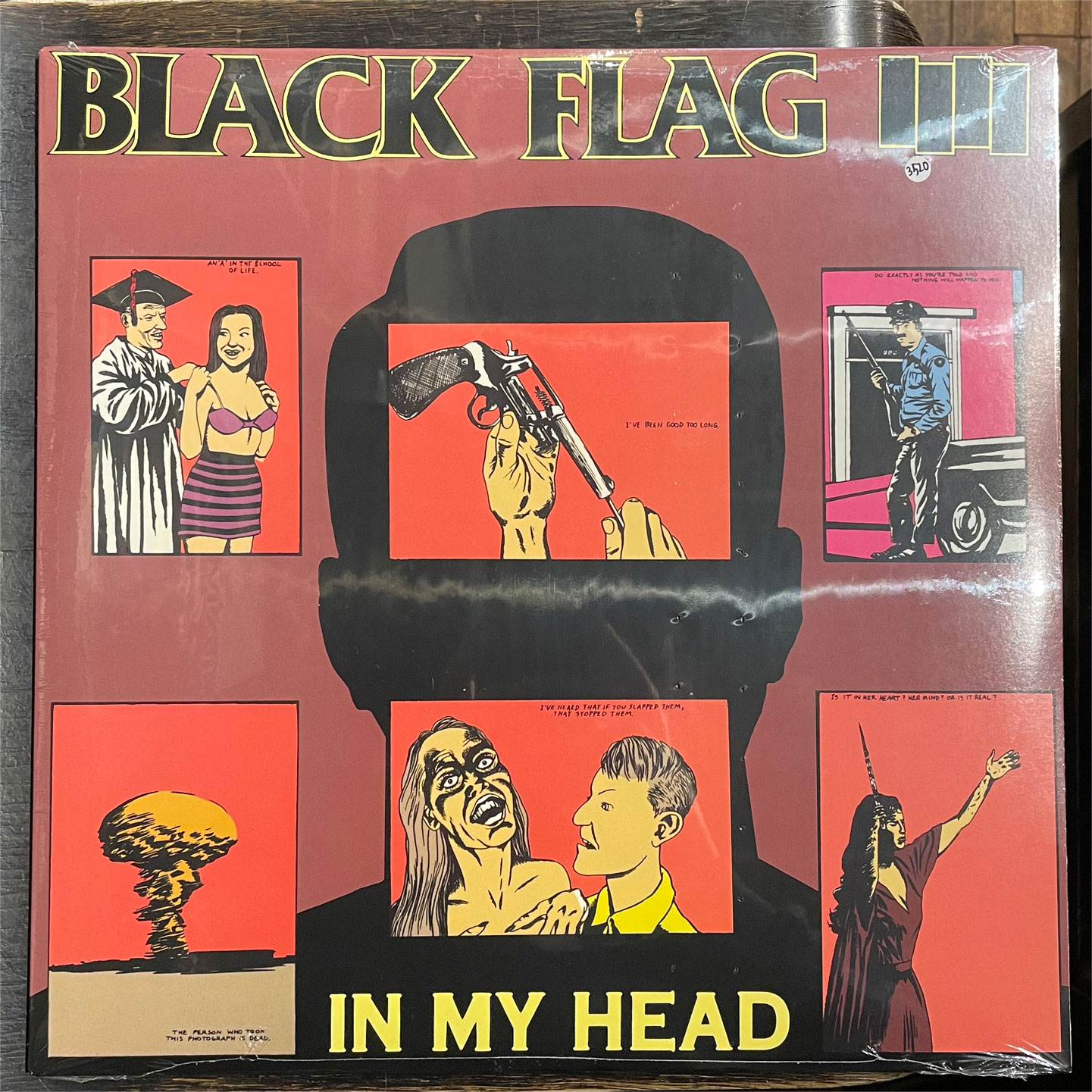 BLACK FLAG 12" LP IN MY HEAD