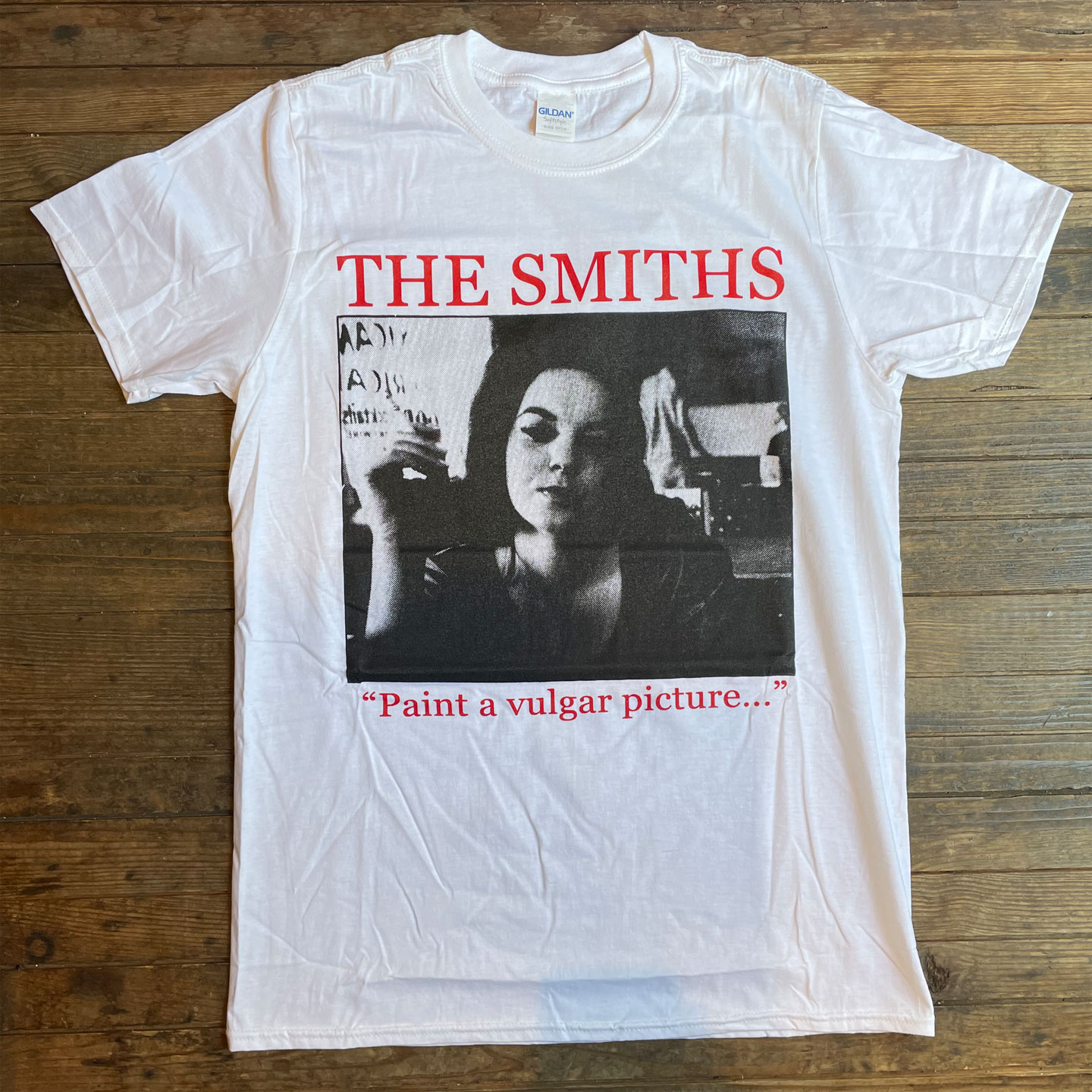 THE SMITHS Tシャツ  paint a vulgar picture