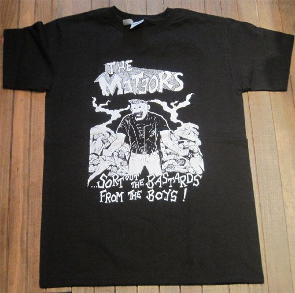 THE METEORS Tシャツ PSYCHO BY BIRTH