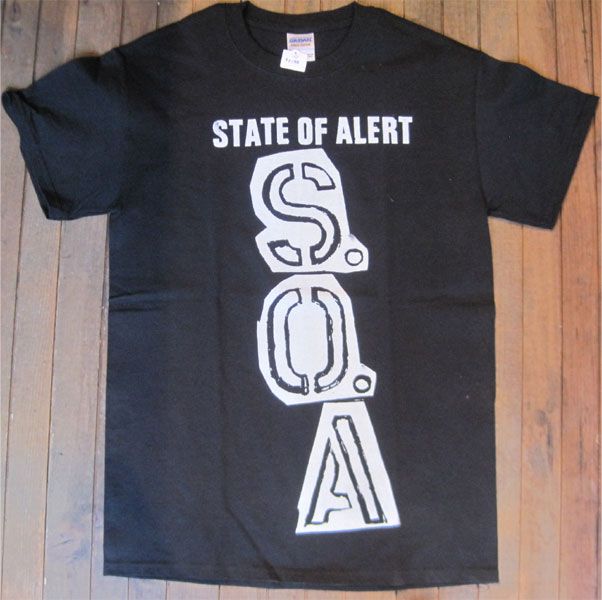 S.O.A Tシャツ STATE OF ALERT