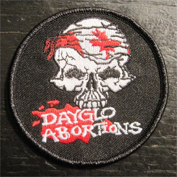 DAYGLO ABORTIONS ワッペン 1