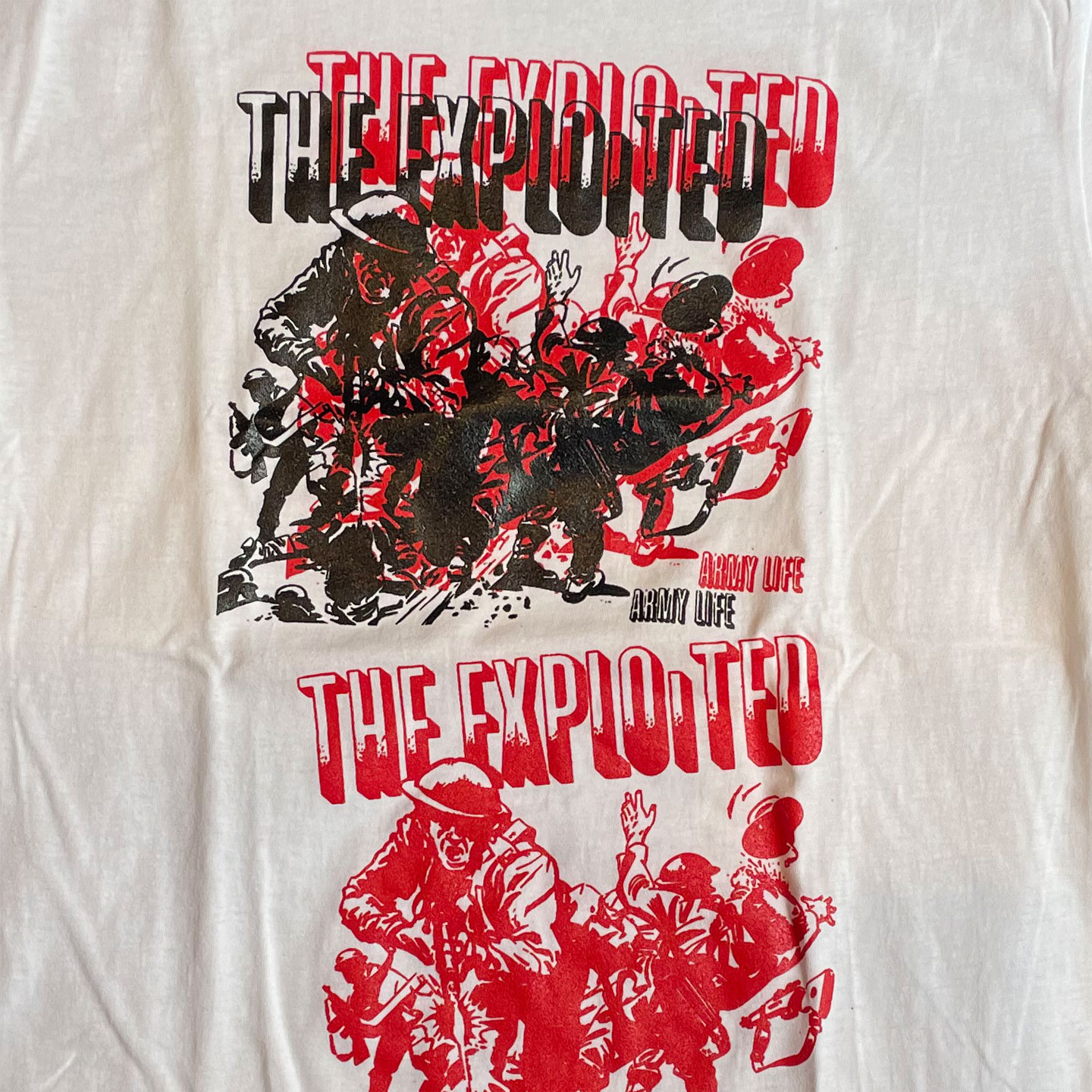 THE EXPLOiTED Tシャツ ARMY LIFE