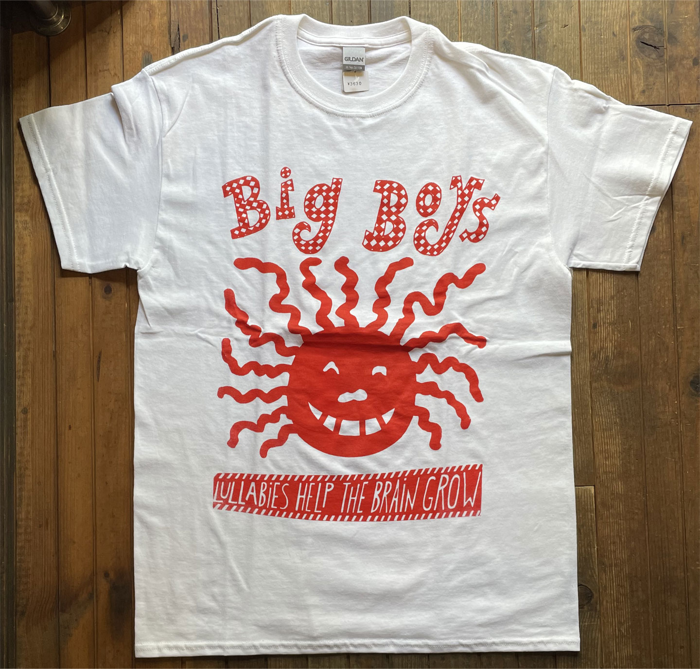 BIG BOYS Tシャツ LULLABIES HELP THE BRAIN GROW 3