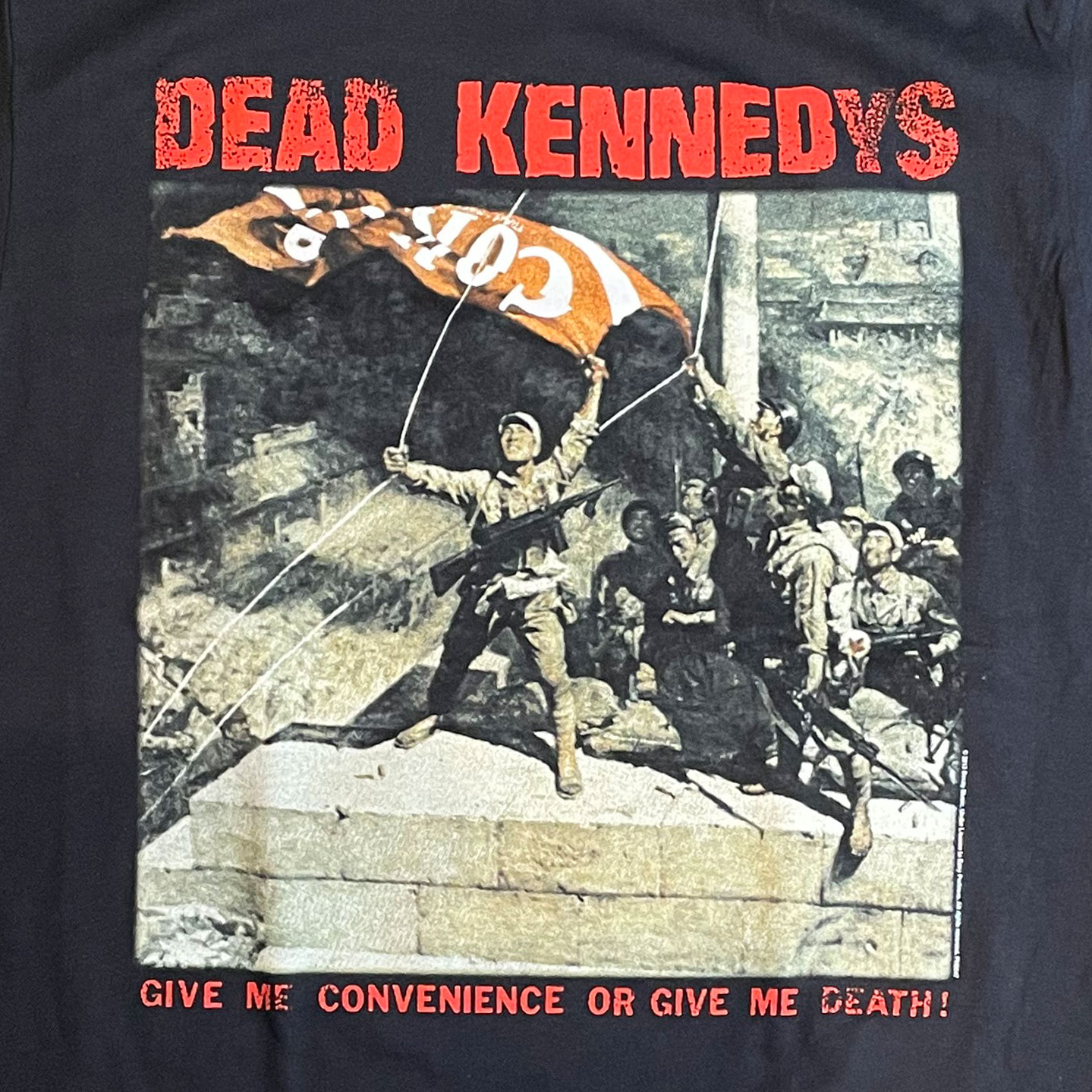 DEAD KENNEDYS Tシャツ Give Me Convenience Or Give Me Death