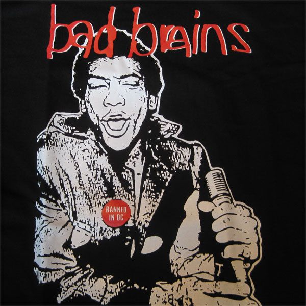 BAD BRAINS Tシャツ BANNED IN DC