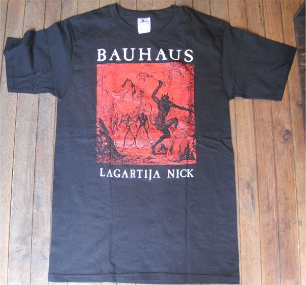 BAUHAUS Tシャツ Lagartija Nick