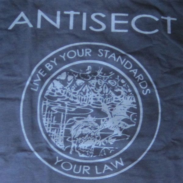 ANTISECT Tシャツ LIVE BY YOUR STANDARDS