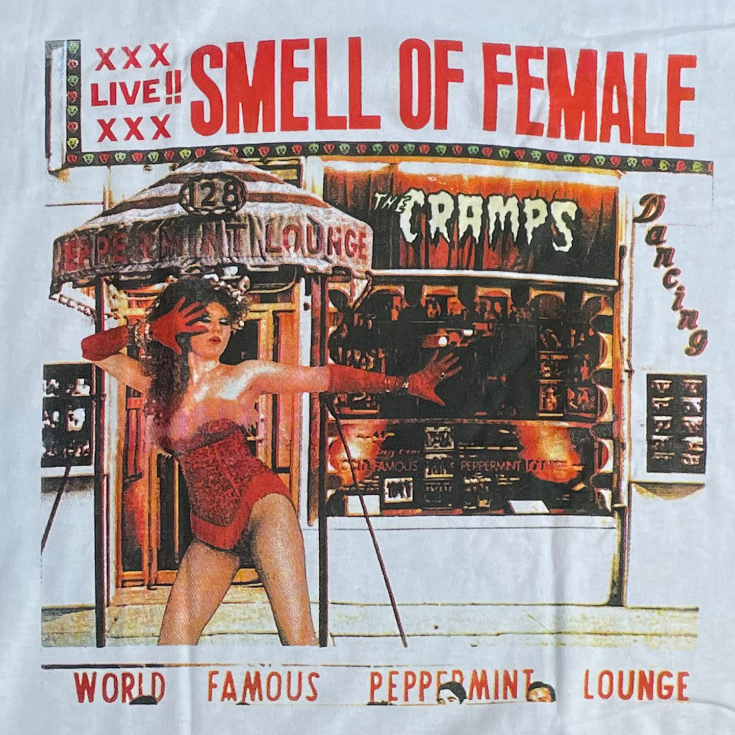 THE CRAMPS Tシャツ SMELL OF FEMALE