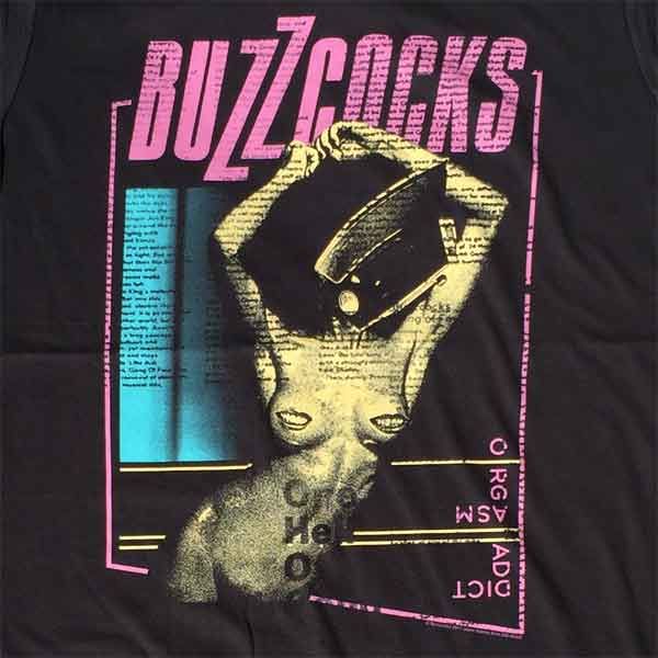 BUZZCOCKS  Tシャツ ORGASM ADICT
