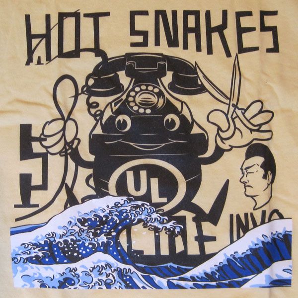 HOT SNAKES Tシャツ SUICIDE INVOICE