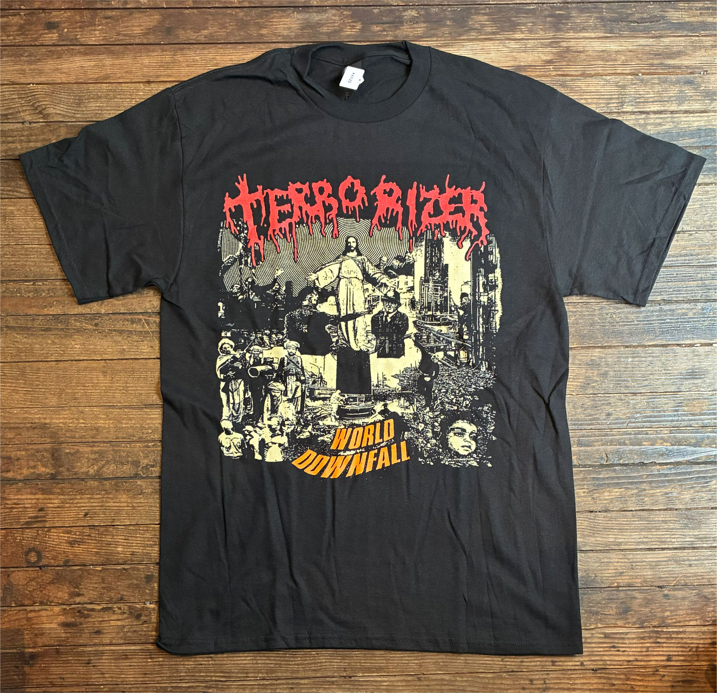 TERRORIZER Tシャツ WORLD DOWNFALL