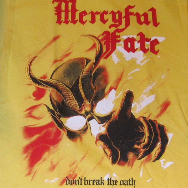 Mercyful fate Tシャツ don't break the oath