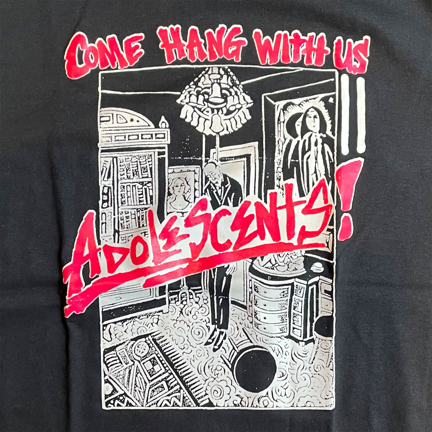 ADOLESCENTS Tシャツ COME HANG WITH US
