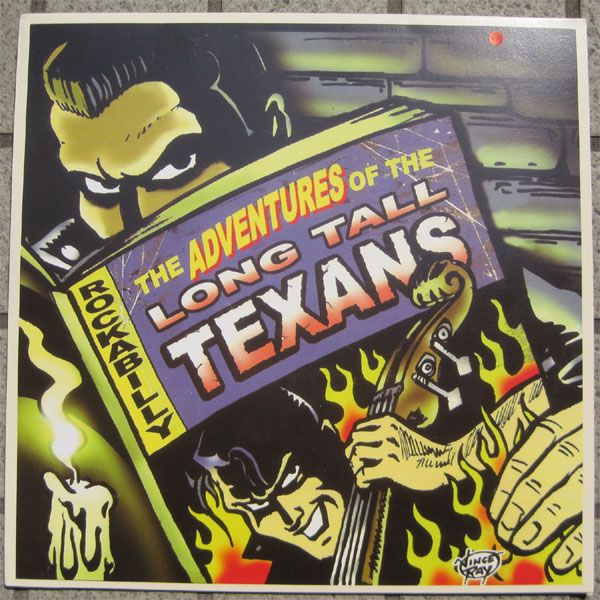 LONG TALL TEXANS 12" LP THE ADVENTURES OF THE LONG TALL TEXANS