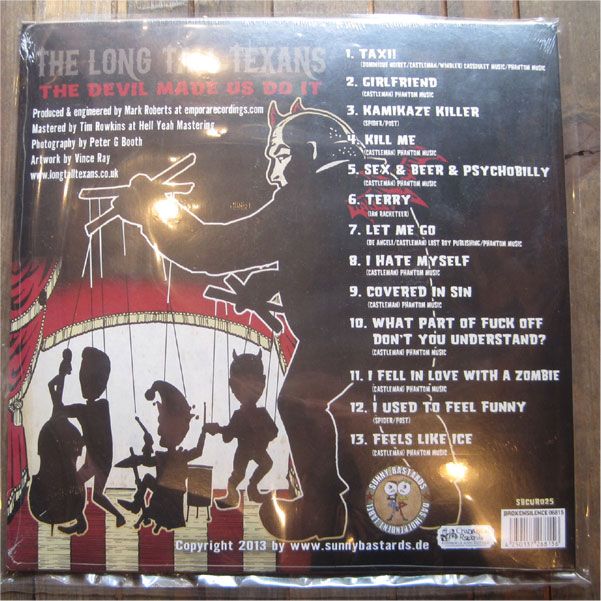 LONG TALL TEXANS 12"LP THE DEVIL MADE US DO IT!