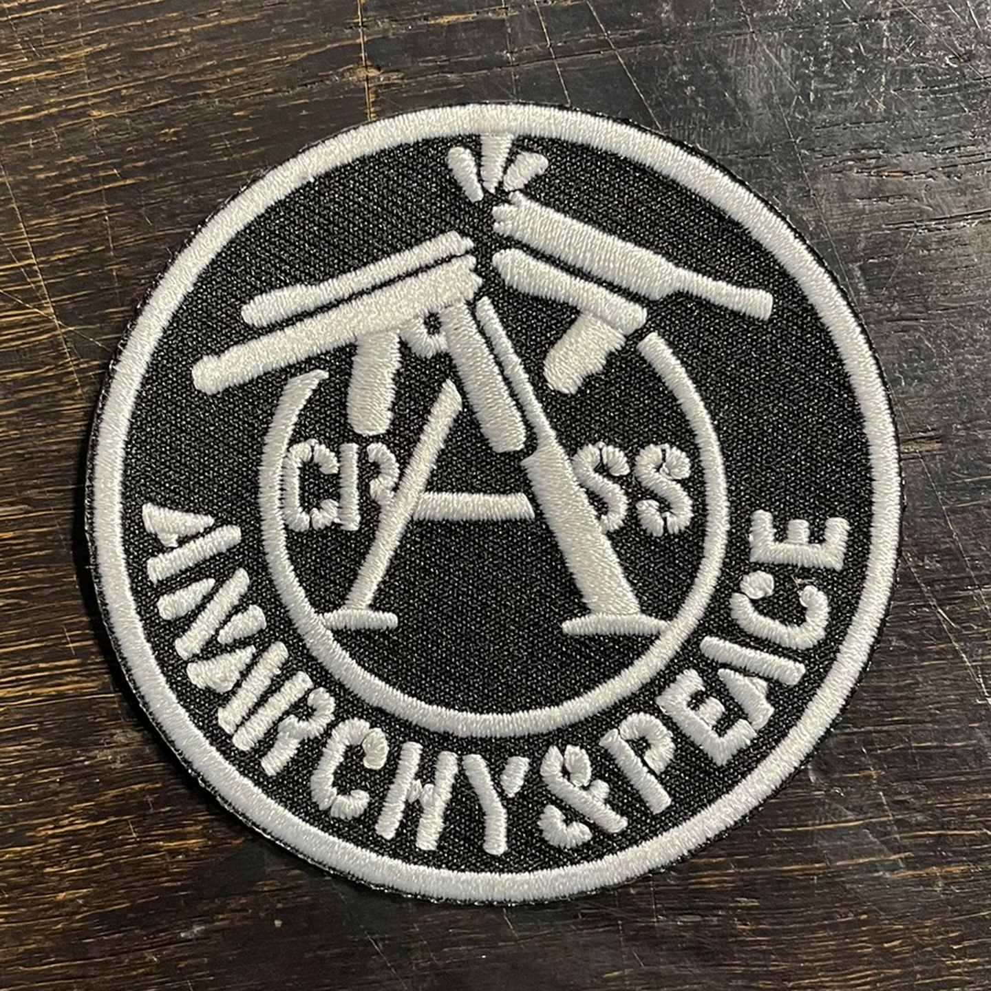 CRASS 刺繍ワッペン ANARCHY&PEACE