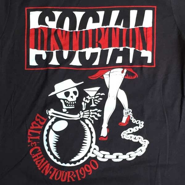 SOCIAL DISTORTION Tシャツ BALL&CHAIN OFFICIAL！