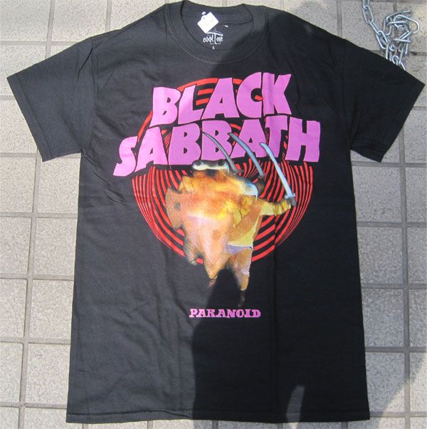 BLACK SABBATH Tシャツ PARANOID1