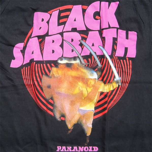 BLACK SABBATH Tシャツ PARANOID1 | 45REVOLUTION