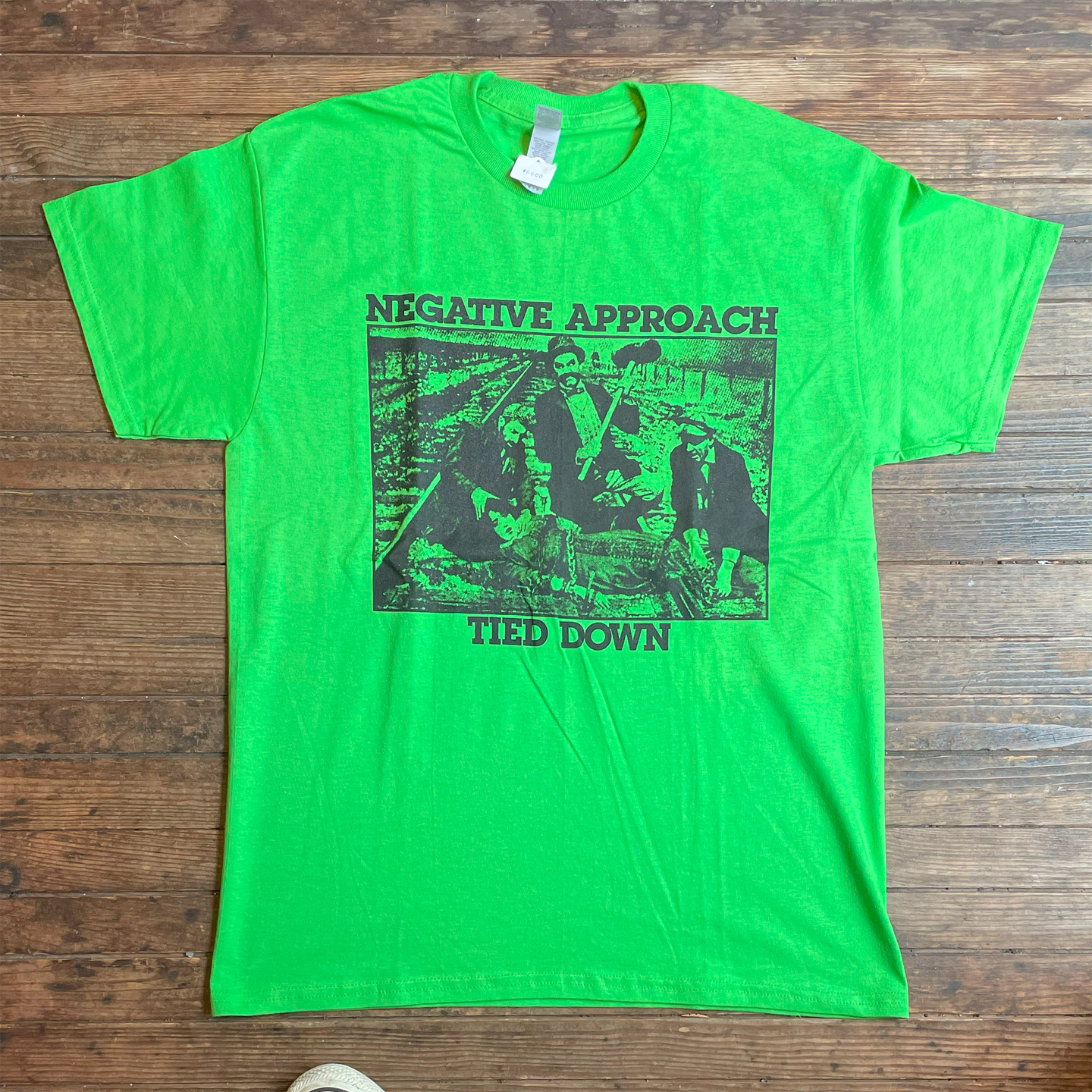 NEGATIVE APPROACH Tシャツ TIED DOWN オフィシャル！