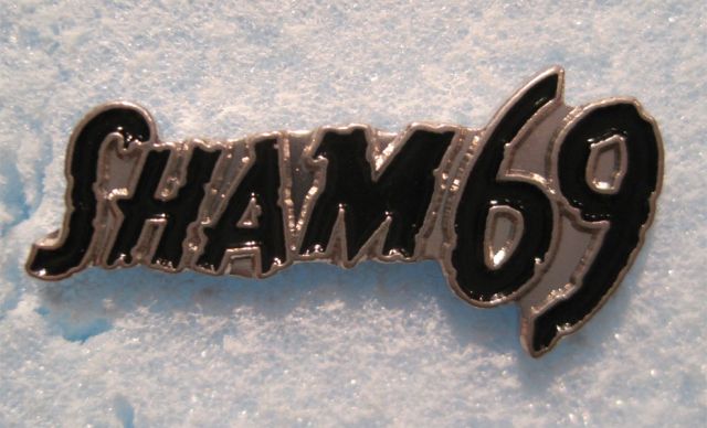 SHAM 69 ピンバッジ ロゴ