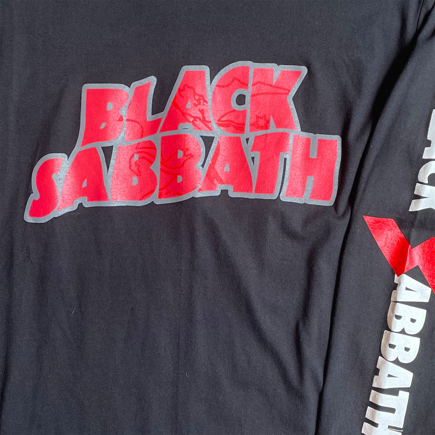 BLACK SABBATH ロングスリーブTシャツ LOGO