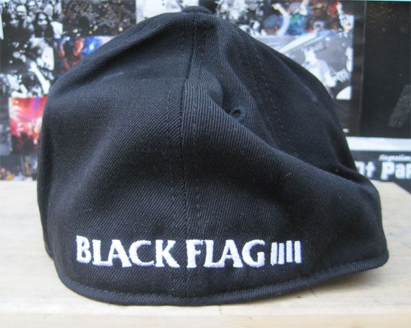 BLACK FLAG CAP BARS & LOGO